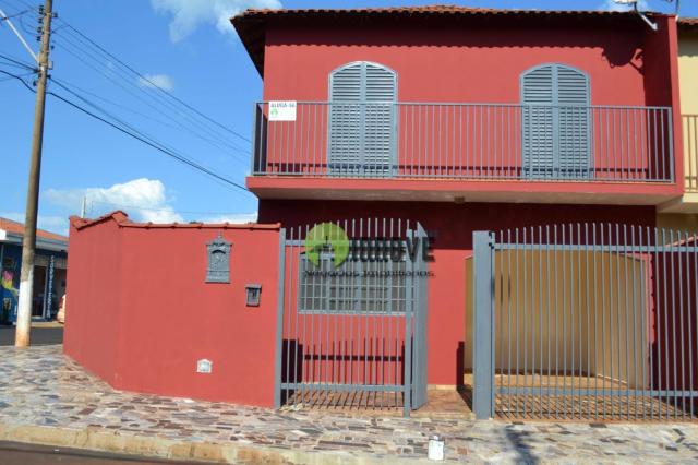 Sobrado para alugar, 111 m² por r$ 1.500,00/mês - centro - jardinópolis/sp