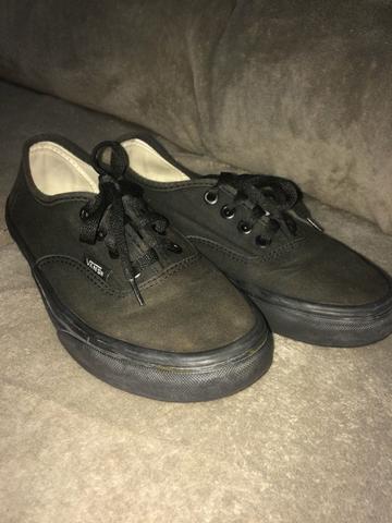 Tênis Vans Authentic All Black 35 - Foto 5