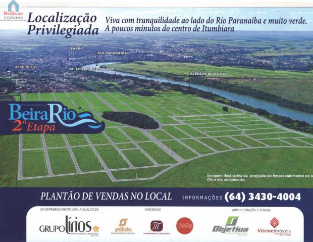 Terreno, Loteamento beira rio II, Itumbiara-GO - Foto 2