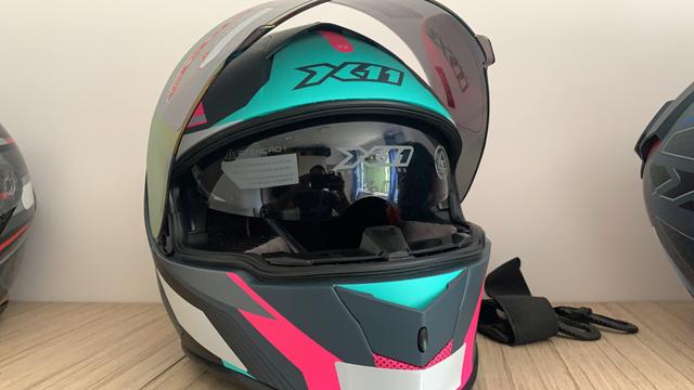 Capacete X11 Revo pro Lançamento entrega grátis