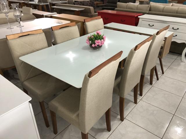 Mesa Sapucaí seis assentos nova completa - Foto 3