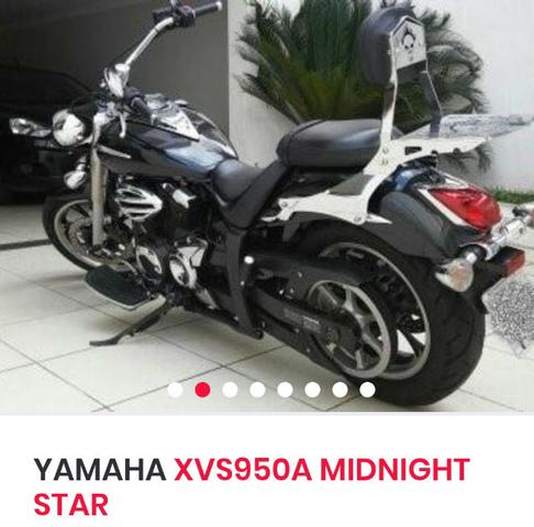 Yamaha Midnight Star XVS 950CC - Foto 9