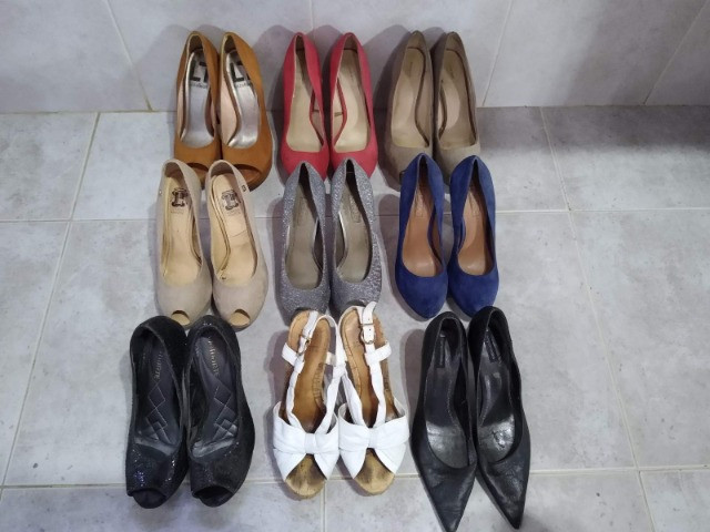 Coleção Sandalias de Salto - Várias Marcas - Foto 4