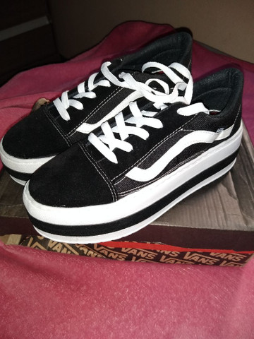 tênis plataforma vans