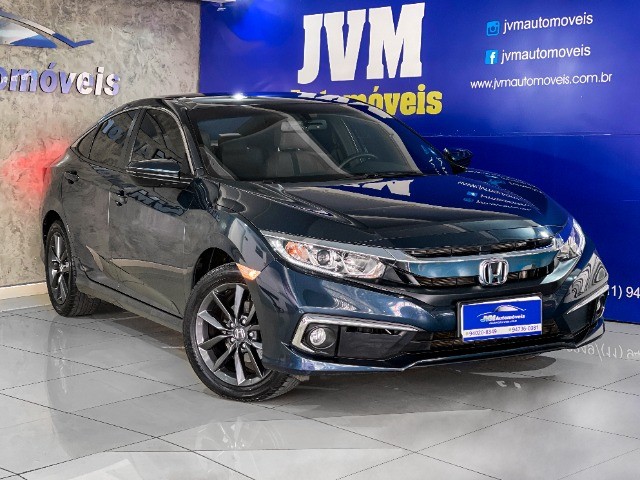 HONDA CIVIC EX 2.0 COMPLETO 2020 FLEX AZUL CÓSMICO