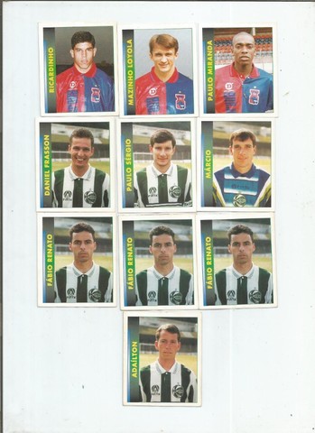 figurinhas campeonato brasileiro 1996 - Foto 4