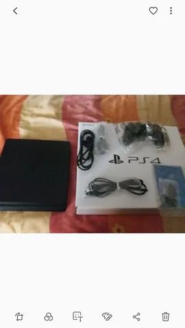 PS4 SLIM NOVO NA CAIXA  - Foto 5