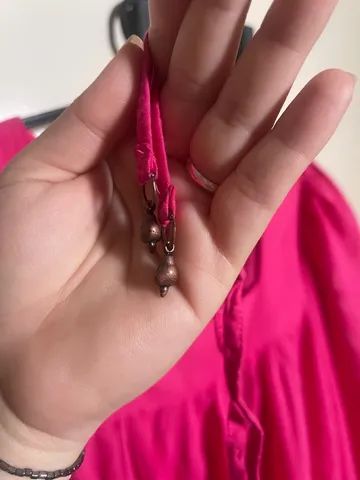 Camisa pink estilo cropped manga bufante  - Foto 4