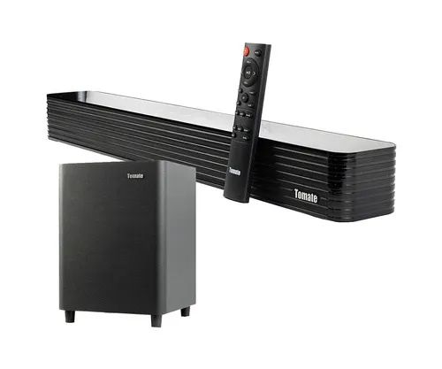 Hometheater Soundbar 2.1ch Subwoofer Óptico Bluetooth 130W Tomate MTS-2023 