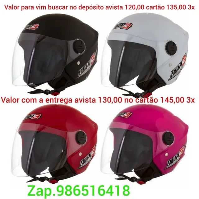 Capacete Moto Aberto Pro Tork New Liberty 3 Three Coyote Fosco