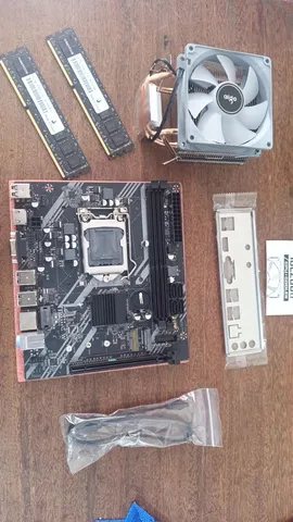Kit Upgrade, Intel i5 10400F, Asus TUF Gaming B560M-E, Memória 8GB DDR4  3000MHz