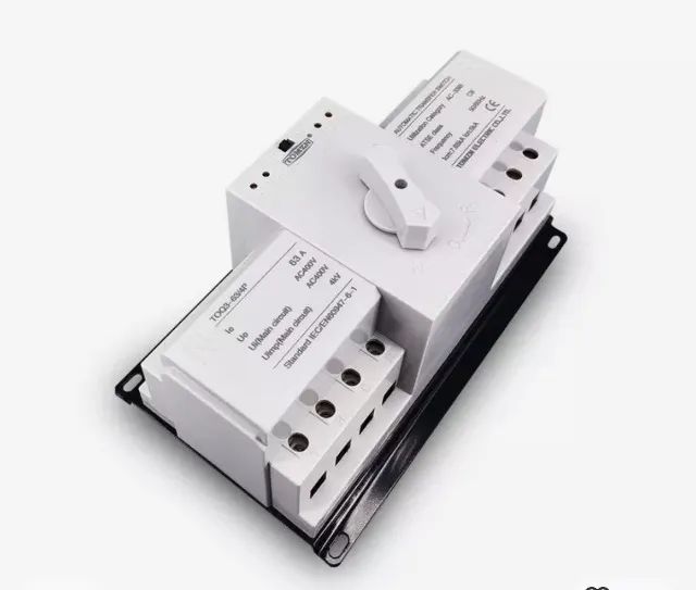 Chave de Transferencia Automática  Tomzn 63A - Foto 2