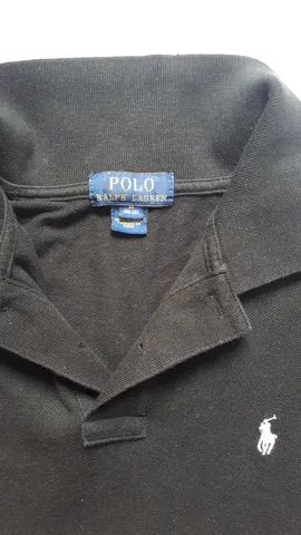 Camisa Polo Infantil Meninos -Cor Preta - Tam M(10-12) Marca Polo Ralph Lauren- Seminova - Foto 6