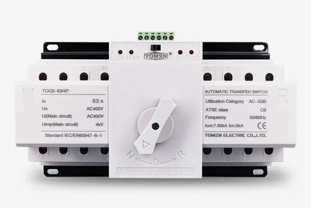 Chave de Transferencia Automática  Tomzn 63A