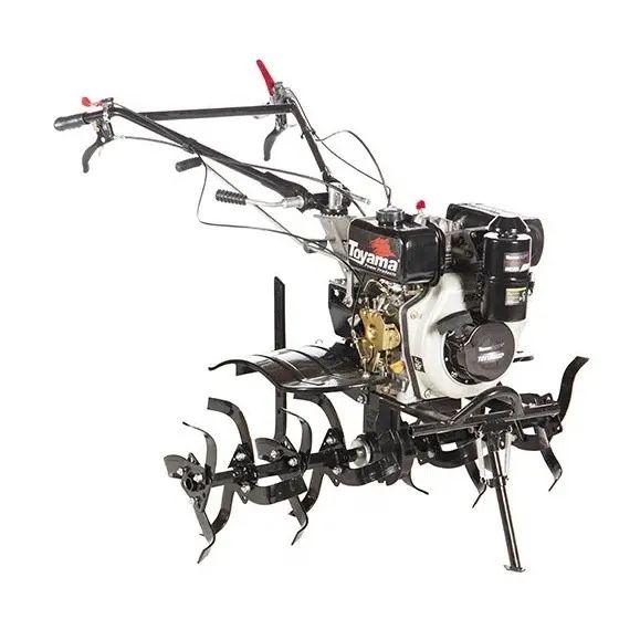 MOTOCULTIVADOR TOYAMA DIESEL 05CV C/ PNEU E ENXADA ROTATIVA TDT100R-XP - Foto 4
