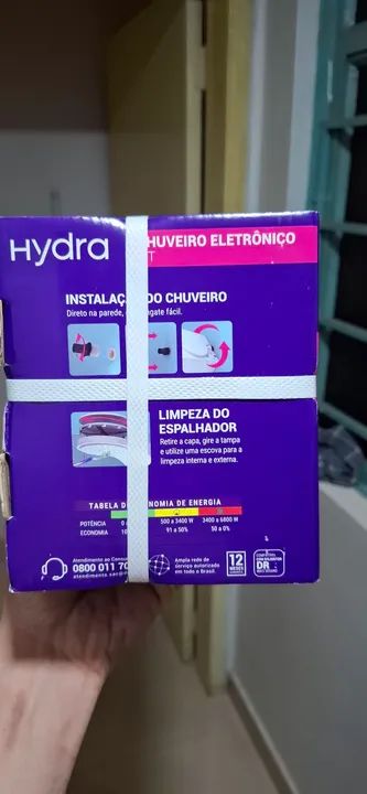 Chuveiro Elétrico Hydra fit - Novo! - Foto 4