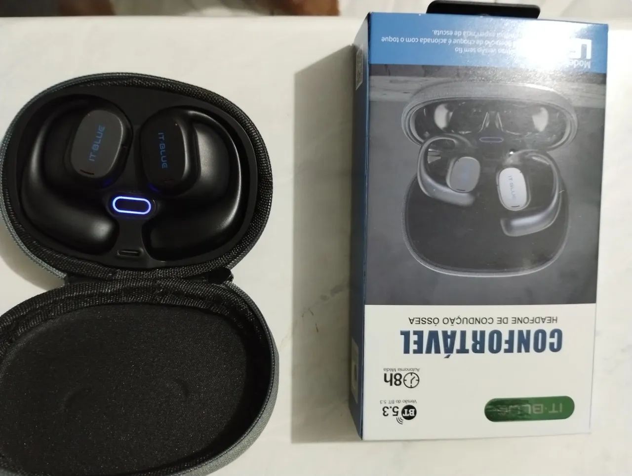 Fone de ouvido por indução óssea  - Foto 3