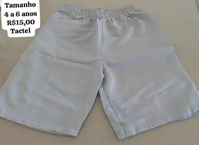 Shorts infantil Tactel 