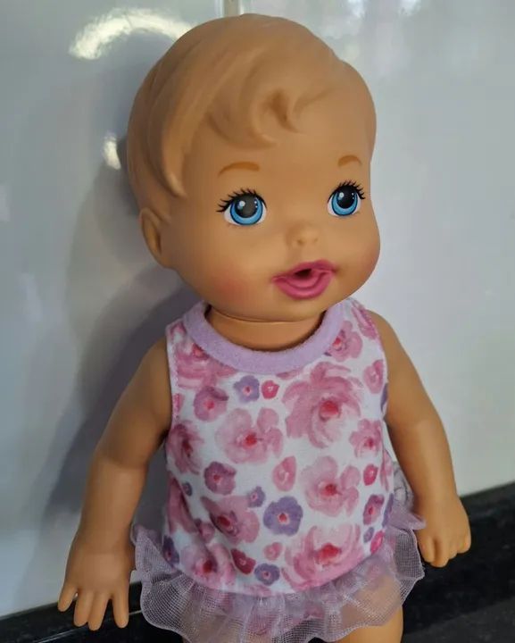 Boneca Little Mommy Bebê Faz Xixi - Mattel - Foto 2