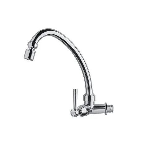 Torneira Cozinha Abs Parede Bica Móvel Tenerife Com Arejador Articulável Cromada