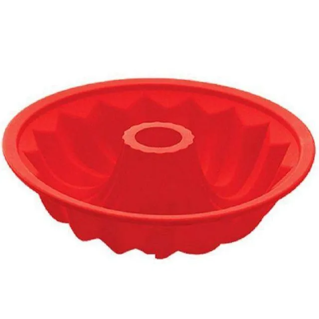 Forma De Silicone P/ Bolo Torta Pudim Slcn-004vm