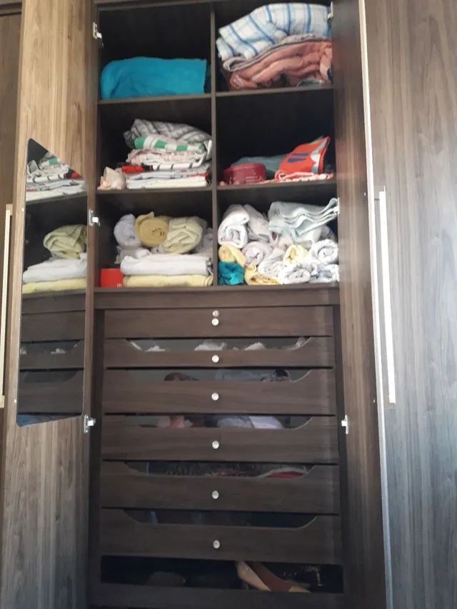 Guarda roupa 100% MDF impecável  - Foto 5