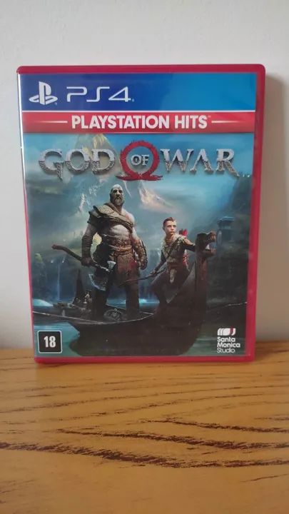 Jogo God Of War (2018) Ps4 Físico