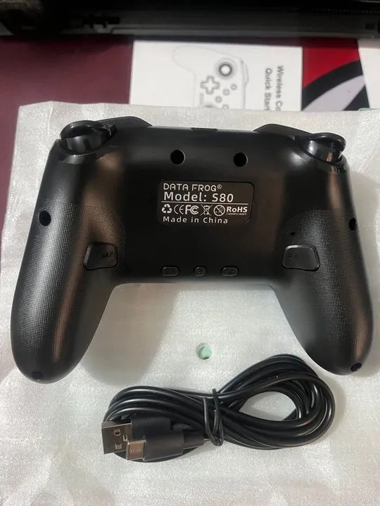 Controle Wireless S80 para Nintendo Switch Novo com RGB - Foto 2