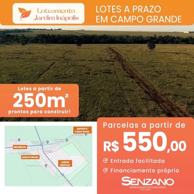 Lotes a Prazo Residenciais e Comerciais