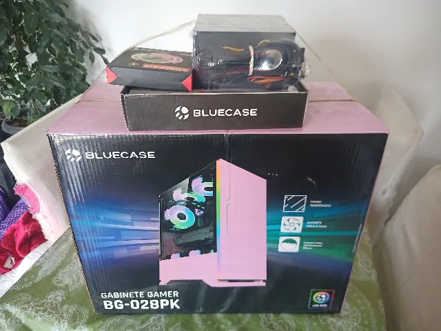 SÓ HOJE!!! - Kit Gabinete Gamer Bg-028pk Rosa
