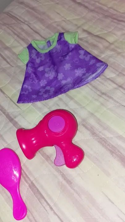 Kit de Acessórios para bonecas baby aliveetoscópio, Pente e Secador - Foto 5