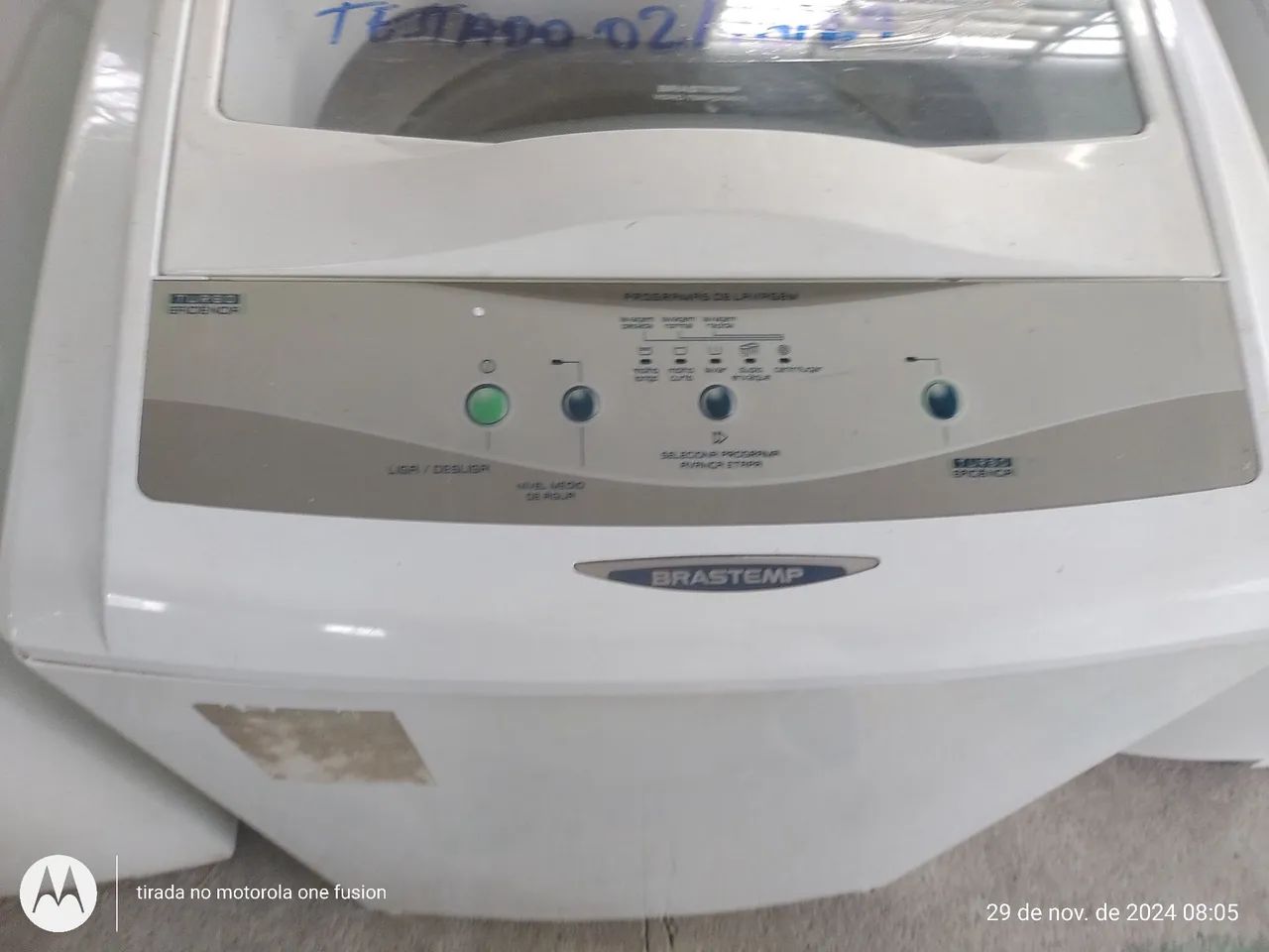 LAVADORA BRASTEMP TURBO EFICIÊNCIA 110V