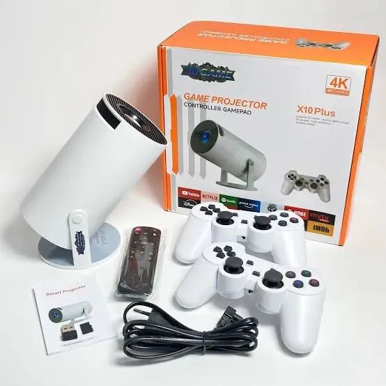 Projetor de imagens X10 plus com jogos - Foto 4