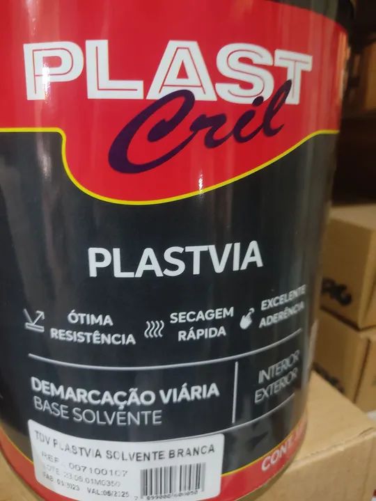Tinta demarcação viária 