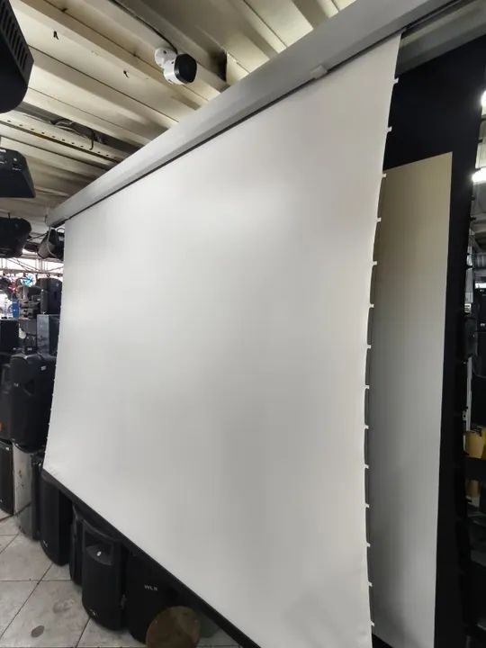 Tela De Projeção Gaia Gbh100 Tensionada Elétrica 100 E Ctl! - Foto 3