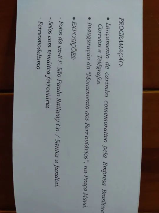 CARTÃO POSTAL RFFSA  - Foto 5