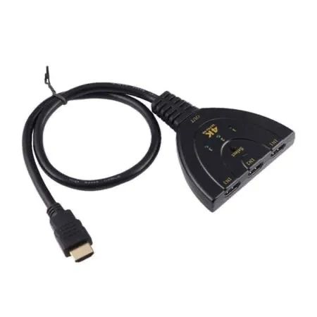 Cabo Hub Swit HDMI 3 Portas em 1 4K - Foto 3