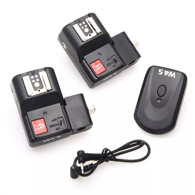 Rádio Flash 16 canais com 2 receptor, Nikon, canon