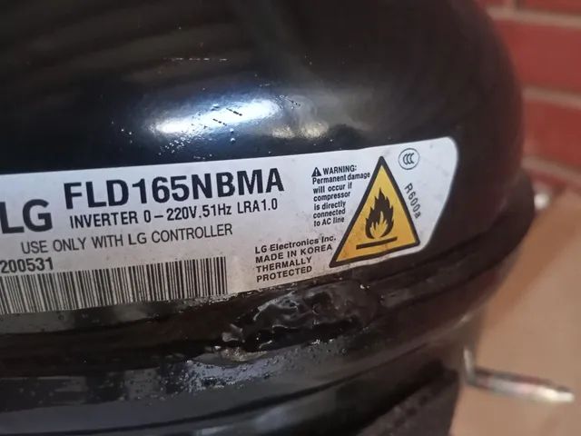 Compressor inverter geladeira LG com defeito  - Foto 5