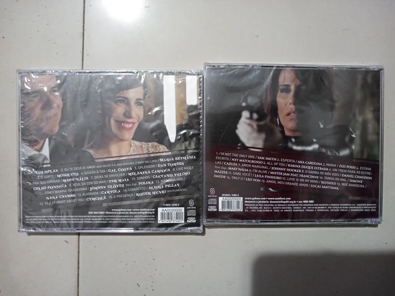 CDS Trilha Sonora Novela Babilonia vol 1 e 2 ( NOVOS LACRADOS)  - Foto 2