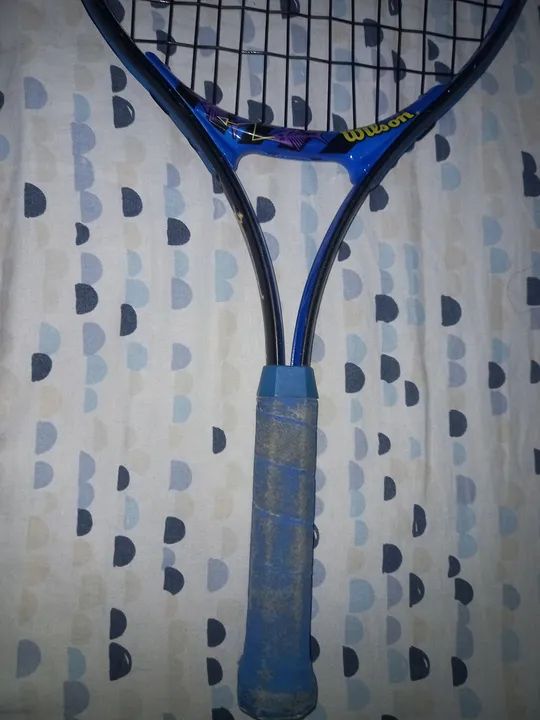 Raquete Wilson Oversize 4" LO usada - Foto 2