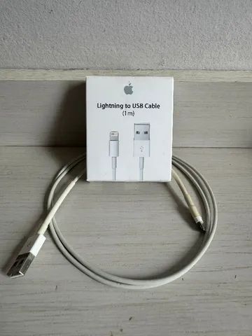 Cabo de Lightning para USB - Original - Semi Novo - 1m e 2m - iPhone iPad