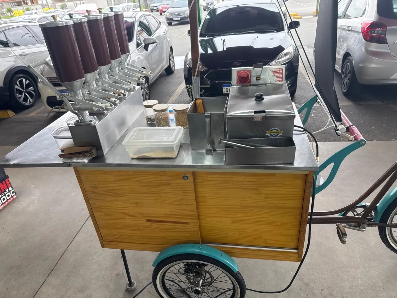 Bicicleta de churros completa  - Foto 3