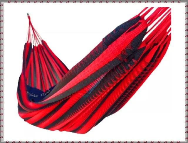 Rede de dormir confortável, camping, balanço nylon Amazonas colorida - Foto 2