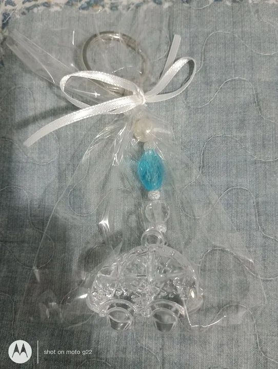 Lembrancinha maternidade menino Chaveiro acrílico  - Foto 2