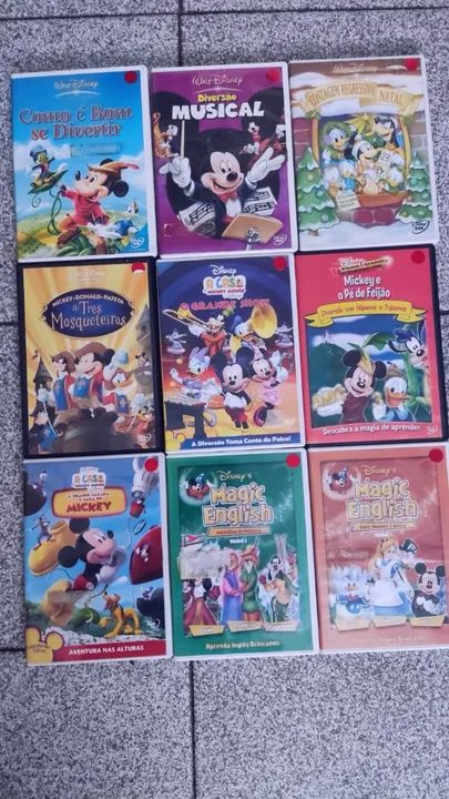 Mickey - Diversos Titulos Veja a Descricao