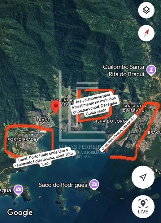 Área de 488.000m² com 500 metros de praia e 750 metros de rodovia no Rio de Janeiro - Foto 2