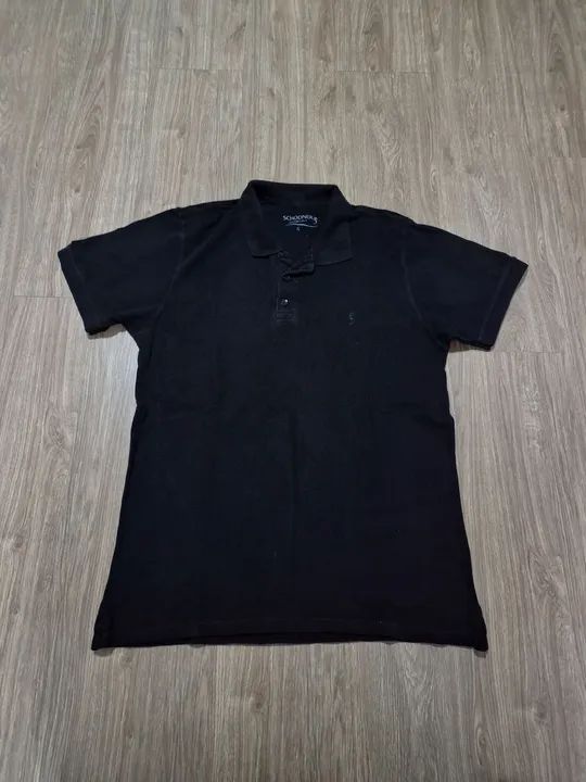 Camisa Polo Schonner Preta  - Foto 2