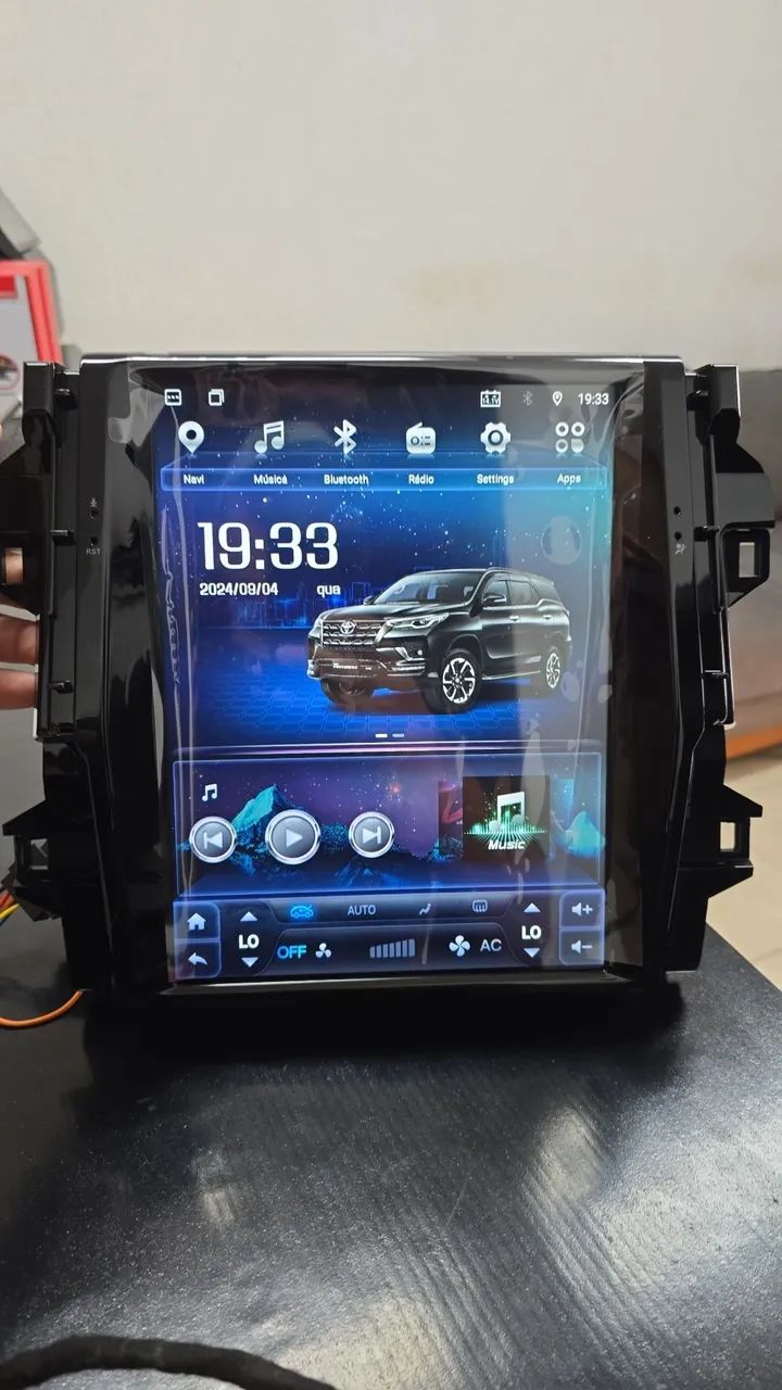Central Multimídia Toyota sw4 2016... Com  12.1 polegadas Uppertec 4/64GB h