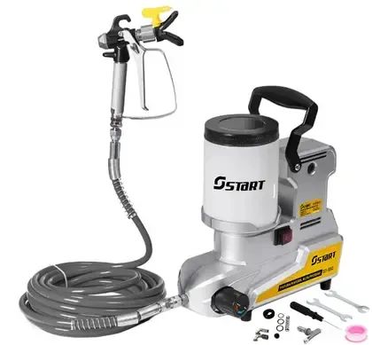 PISTOLA DE PINTURA AIRLESS PORTATIL ALTA PRESSAO 1200W 2L START - ST-650